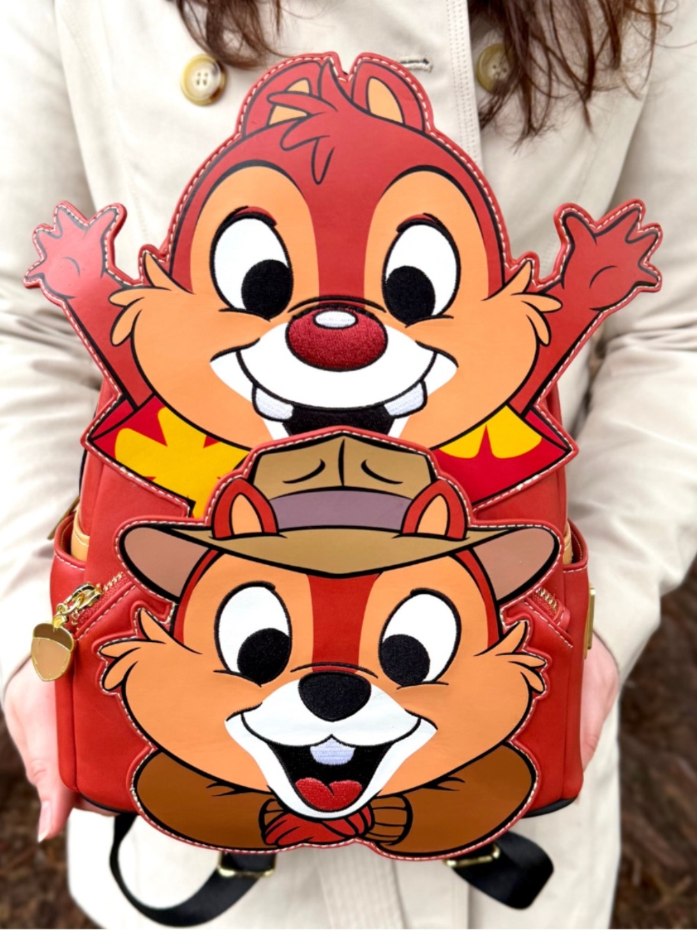 Loungefly Disney Chip & Dale Mini Backpack (Books-A-Million Exclusive)